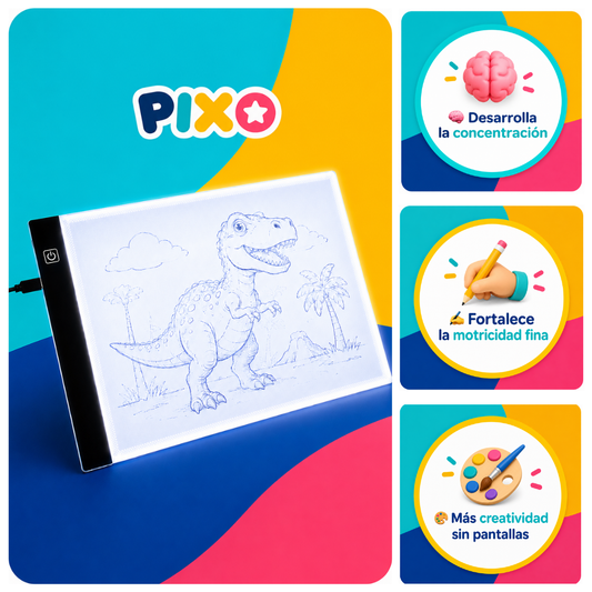 PIXO™ | Kit Creativo para Dibujar y Calcar + Ebooks Exclusivos