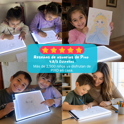 PIXO™ | Kit Creativo para Dibujar y Calcar + Ebooks Exclusivos